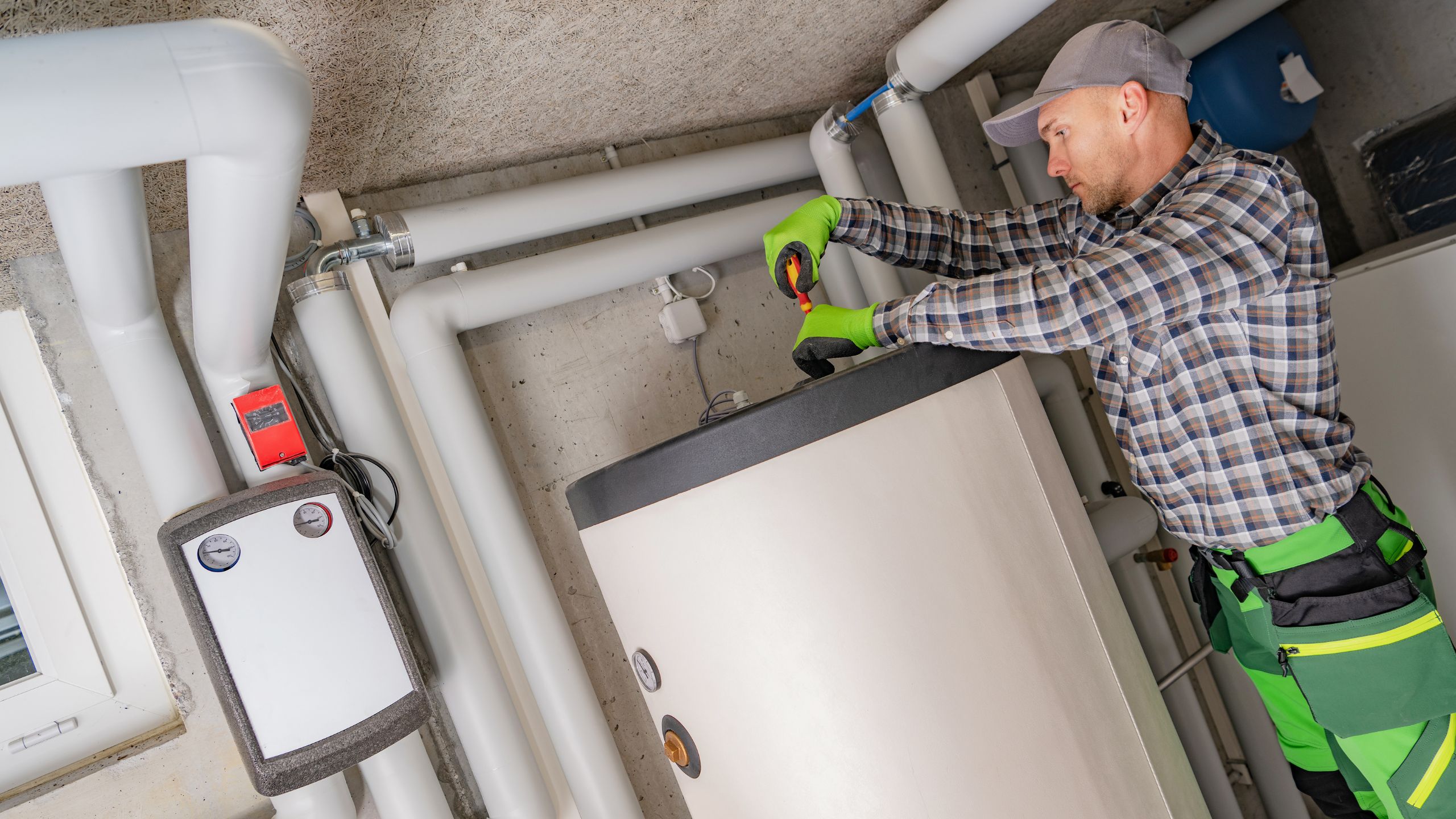 commercial heater repair and maintenance plumber